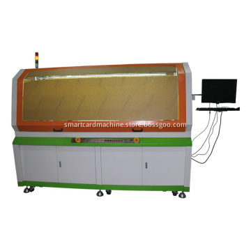 Ten Heads Smart Card Antenna Embedding Machine